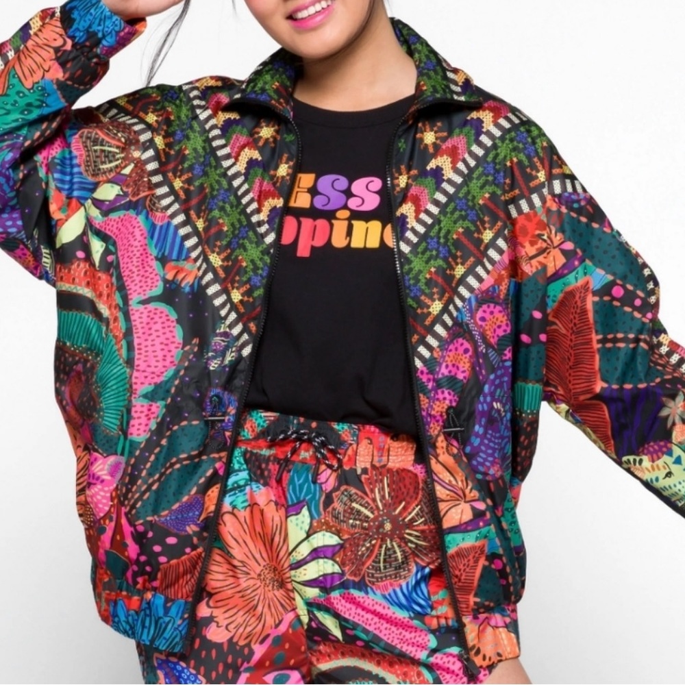 FARM RIO COOL LEOPARDS WINDBREAKER
